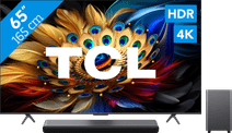 TCL QLED 65C61B (2024) + Barre de Son Pack télévision TCL QLED et barre de son