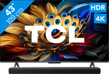 TCL QLED 43C61B (2024) + soundbar TCL QLED C61B tv