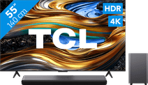 TCL 4K LED 55P71B (2024) + Barre de Son Télévision de 2024