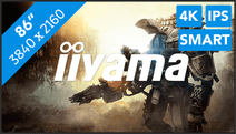 iiyama PROLITE LH8675UHS-B1AG 4K public display