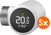 Tado Tête Thermostatique Connectée X - Lot de 5 (Extension) Promotion : smart home