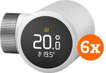 Tado Tête Thermostatique Connectée X - Lot de 6 (Extension) Promotion : smart home