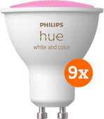 Philips Hue White and Color GU10 Lot de 9 Sets et bundle Philips Hue