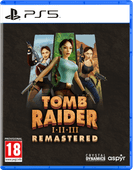 Tomb Raider I-III Remastered Starring Lara Croft PS5 PlayStation game