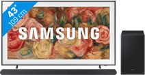 Samsung The Frame 43LS03D (2024) + Samsung HW-S700D Noir TV Samsung avec One Invisible Connection