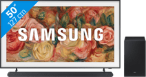 Samsung The Frame 50LS03D (2024) + Barre de Son Noir Télévision avec Boitier One Connect