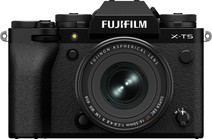 Fujifilm X-T5 Zwart + XF 16-50mm f/2.8-4.8 R LM WR Mirrorless camera with APS-C sensor