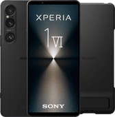 Sony Xperia 1 VI 128 Go Noir 5G + Sony Back Cover Noir avec Support Sony Xperia 1