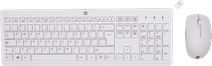 HP 230 Clavier et Souris Sans Fil Blanc QWERTY 