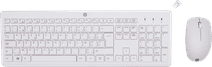 HP 230 Wireless Mouse and Keyboard Combo (White) BEL 