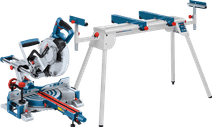 Bosch Professional GCM 18 V-216 D (sans batterie) + Support Scie à onglet avec support