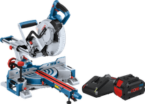 Bosch Professional GCM 18V-216 D + ProCORE 18V 8.0Ah Battery and Charger Cordless radial arm saw