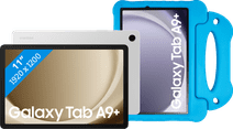 Samsung Galaxy Tab A9 Plus 11 inches 64GB WiFi Silver + BlueBuilt Kids Cover Blue Samsung Galaxy Tab A