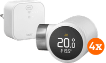 Tado Smart Radiator Knob X - Starter Pack 4-pack Smart thermostat with EcoCheques
