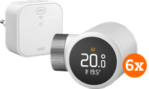 Tado Tête Thermostatique Connectée X - Kit de Démarrage Lot de 6 Promotion : smart home