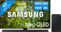 Samsung Neo QLED 4K 43QN90D (2024) + Barre de Son TV QLED de taille moyenne