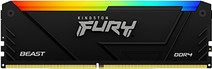 Kingston FURY Beast RGB 32GB (2x16GB) DDR4 DIMM CL18 3600MHz 32GB RAM geheugen