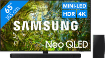 Samsung Neo QLED 4K 65QN90D (2024) + Barre de Son Promotion : TV ou barres de son Samsung