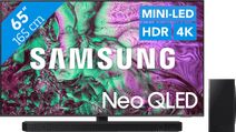 Samsung Neo QLED 4K 65QN86D (2024) + Soundbar Tv voor bij je nieuwe gaming console