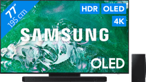 Samsung OLED 4K 77S90D (2024) + Soundbar QD OLED TV