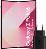 Samsung Galaxy Z Fold 6 512GB Pink 5G + Samsung Charger 25W Black Samsung Galaxy Z Fold 6