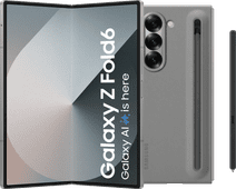 Samsung Galaxy Z Fold 6 256GB Silver 5G + Samsung Back Cover with S Pen Gray Samsung Galaxy Z Fold 6