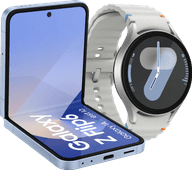 Samsung Galaxy Z Flip 6 256GB Blue 5G + Samsung Galaxy Watch 7 Silver 44mm Samsung Galaxy Z Flip 6