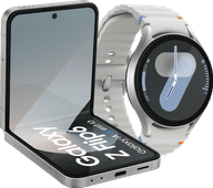 Samsung Galaxy Z Flip 6 256GB Silver 5G + Samsung Galaxy Watch 7 Silver 44mm Samsung Galaxy Z Flip 6