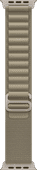 Apple Watch 44/45/46/49mm Alpine Watch Strap Olive Green - Large Apple Watch strap suitable for 42 and 44mm