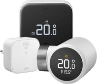 Tado Thermostat Connecté X Kit de Démarrage + 1 Tête Thermostatique Thermostat Apple HomeKit