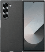 Samsung Galaxy Z Fold 6 Back Cover Artificial Leather Gray Phone case promotion