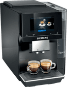 Siemens EQ700 Classic Piano Black TP713R09 Fully automatic coffee machine with automatic milk frother