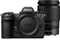 Nikon Z6 III + Nikkor Z 24-200mm f/4-6.3 VR Systeemcamera voor op vakantie