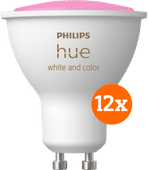 Philips Hue White and Color GU10 12-pack Smart lamp White & Color