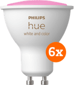 Philips Hue White and Color GU10 Lot de 6 Sets et bundle Philips Hue