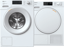 Miele WSB 383 WCS PowerWash 2.0 & Steam 125 Edition + Miele TSC 563 WP EcoSpeed Energy-efficient washing machine and dryer set