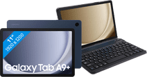 Samsung Galaxy Tab A9 Plus 11 inches 128GB WiFi Blue + Just in Case Keyboard Cover AZERTY Samsung Galaxy Tab A9 and Tab A9 Plus