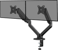 BlueBuilt Bras d'Écran PC avec Ressort Mécanique pour 2 Écrans PC 