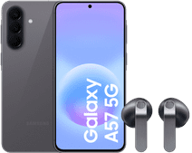 Samsung Galaxy A57 256 Go Gris 5G + Samsung Galaxy Buds4 Noir Samsung Galaxy A57