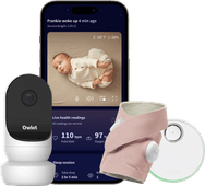 Owlet Cam 2 + Dream Sock Dusty Rose OW-DSDUO-RO Babyphone compatible avec smartphone