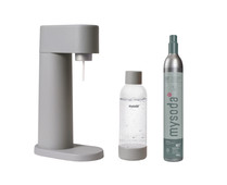 Mysoda Woody Grey Bruiswatermachines met ecocheques