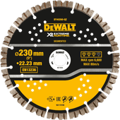 DeWalt Extreme Runtime Disque Diamant 230 mm / 22,2 mm Disque diamant 