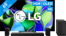 LG OLED65C34LA (2023) + Soundbar LG TV for movies and series