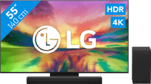 LG 55QNED816RE (2023) + Soundbar Mid-size TV