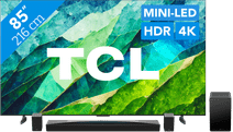 TCL QD Mini-LED 85C81B (2024) + Soundbar TCL TV from 2024