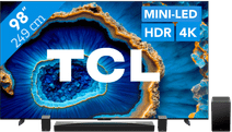 TCL QD Mini-LED 98C803 (2023) + Barre de Son Pack télévision TCL QD mini-LED et barre de son