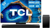 TCL QD Mini-led 50C803 (2023) + soundbar TCL QD Mini-Led C803 tv