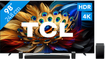 TCL QLED 98C61B (2024) + Barre de Son TV TCL de 2024