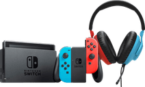 Nintendo Switch Rood/Blauw + JBL Quantum 100N Nintendo Switch console (2019 upgrade)