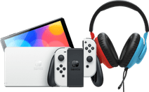 Nintendo Switch OLED Wit + JBL Quantum 100N Nintendo Switch